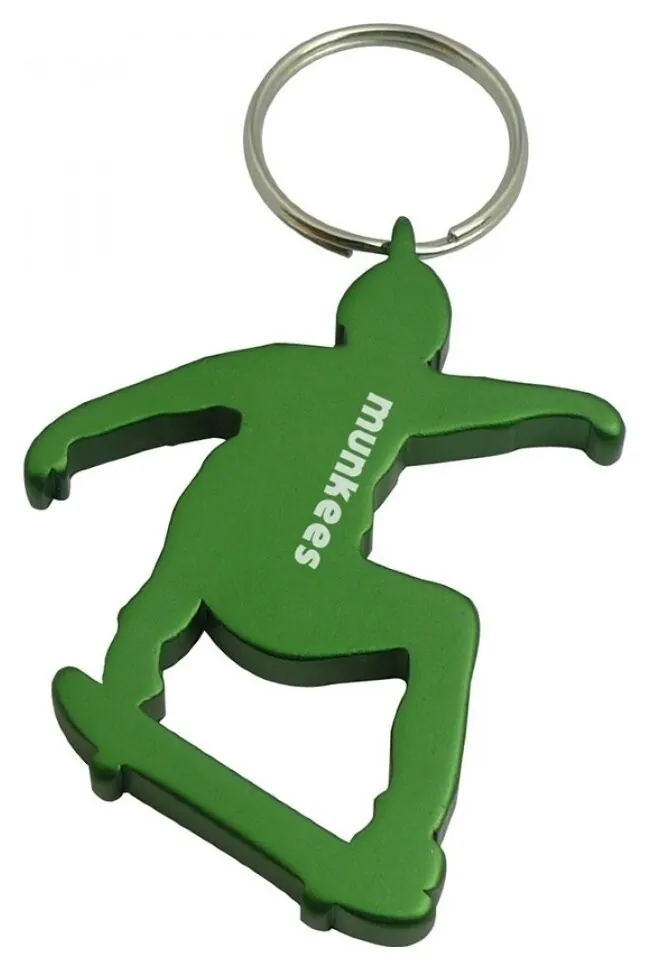 Munkees 3494 брелок-відкривачка Skateboarder green (3494-GR)