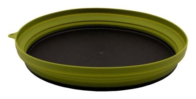 Тарелка TRAMP силиконовая с пластиковым дном 1070 мл