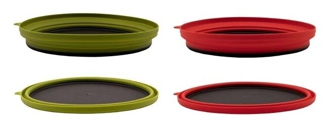 Тарелка TRAMP силиконовая с пластиковым дном 1070 мл