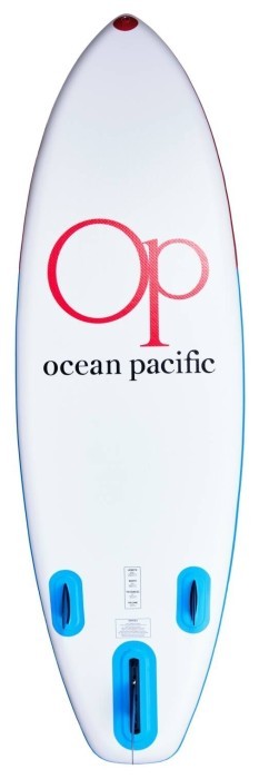 Надувная SUP доска Ocean Pacific Sunset All Round 96 - White/Red/Blue - White/Red/Blue