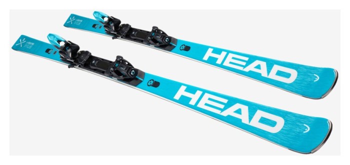 Лыжи горные HEAD ( 313223 ) WC Rebels e-Speed Pro RP WCR14 bl/wh + крепеж ( 100907 ) FREEFLEX 14 GW BR.85 [D]m.bk/sp.bl 2024