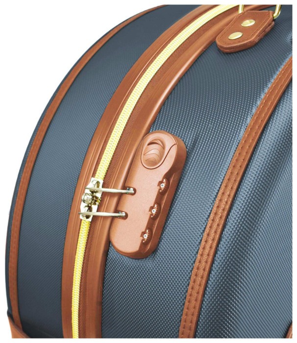 Валіза Semi Line 20" (S) Blue/Brown (T5672-2)