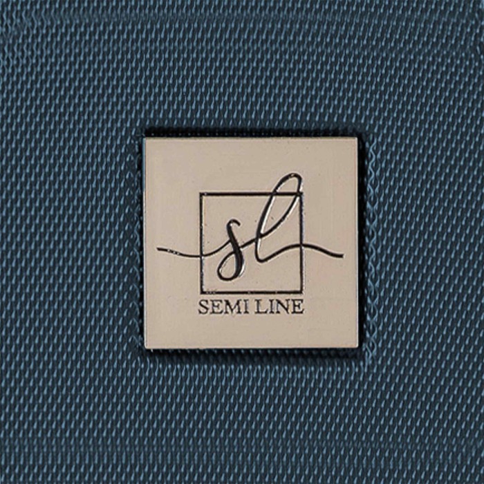 Валіза Semi Line 20" (S) Blue/Brown (T5672-2)