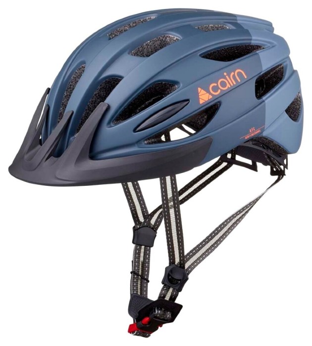 Велошлем Cairn Fusion LED USB shadow grey, укр, укр