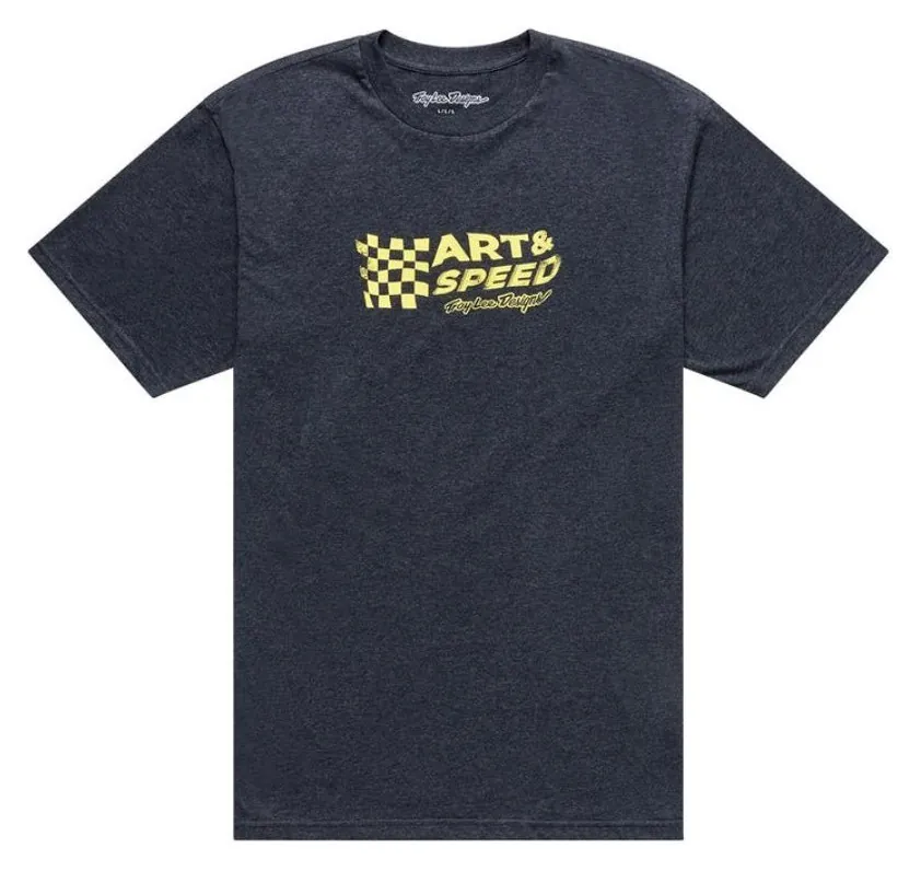 Футболка TLD FINISH LINE SS TEE; [BLACK HEATHER] XXL (OBOD_701235016)