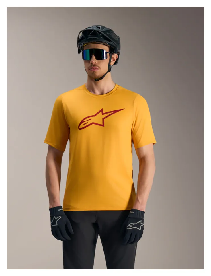 Джерсі Alpinestars A-DURA RIDE SS JERSEY ORANGE, L (SPT_1760626-40-L)