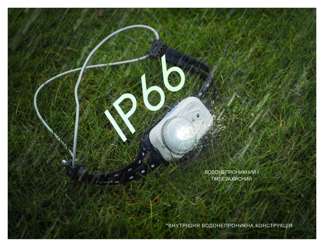 Ліхтар налобний Fenix HL17R, чорний, укр, укр