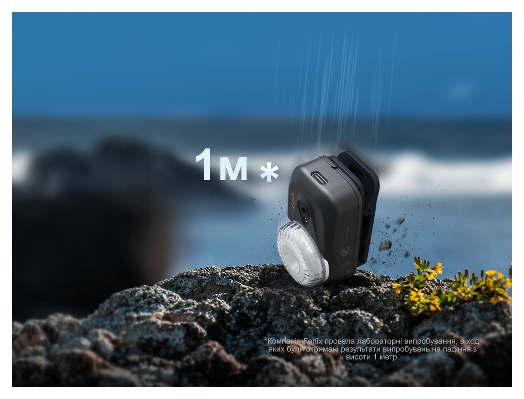 Ліхтар налобний Fenix HL17R, чорний, укр, укр