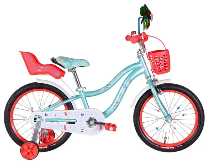 Велосипед уцінений ST 18" Formula Kid ALICIA BH рама-9" бірюзовий 2026
