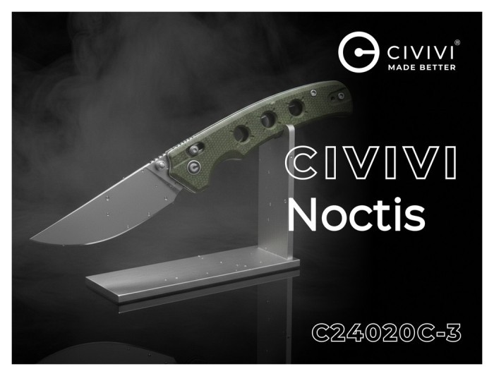 Ніж Civivi Noctis C24020С-3, укр, укр