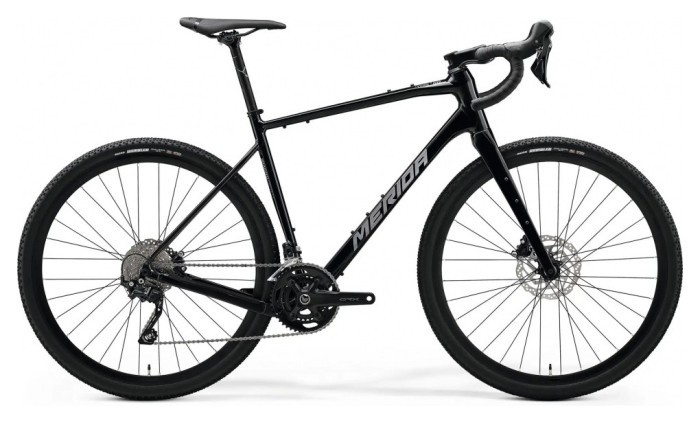 Велосипед гравійний 28" Merida Silex 400 Black 2025