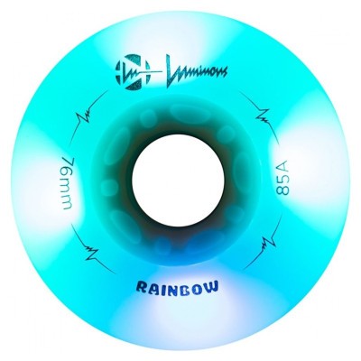 Колеса що світяться різними кольорами FR Skates Luminous Rainbow 4-pack (72mm, 76mm, 80mm)