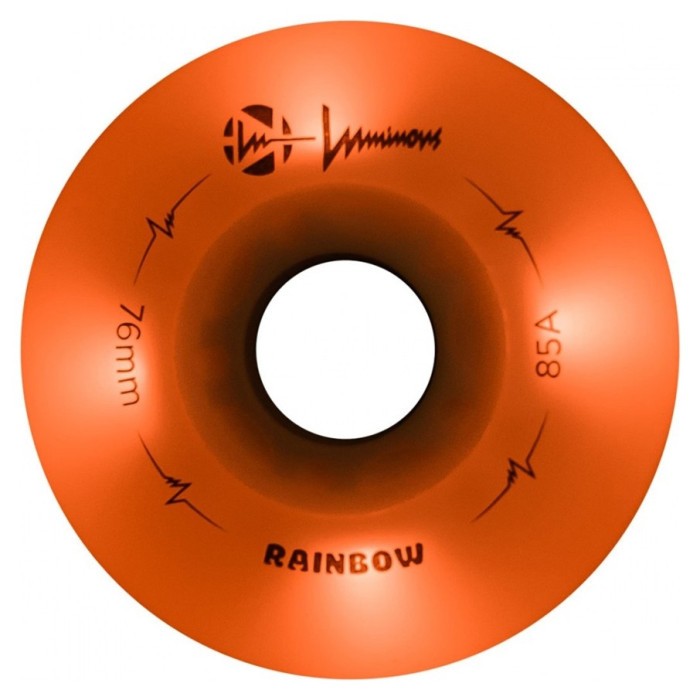 Колеса що світяться різними кольорами FR Skates Luminous Rainbow 4-pack (72mm, 76mm, 80mm)