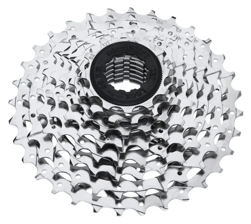 Касета для велосипеда MicroSHIFT MEZZO 8SPD 11-32T Silver (CS-H082 11-32) (Сріблястий)