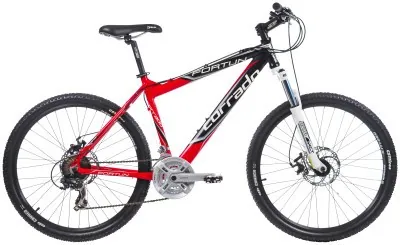 Велосипед CORRADO 26 MTB AL FORTUN, Черно-красный