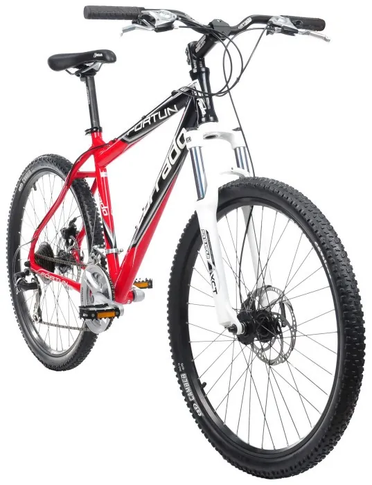 Велосипед CORRADO 26 MTB AL FORTUN, Черно-красный