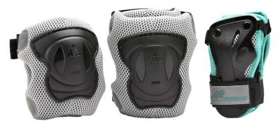 Защитный комплект для роликовых коньков K2 PERFORMANCE W PAD SET S Black/White