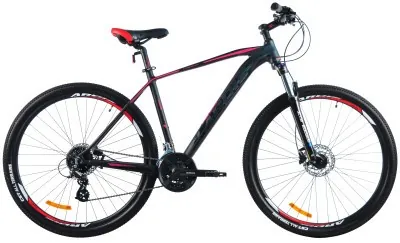 Велосипед Ardis 29 MTB AL "TUCAN" Гідравліка 24шв., Чорно-фіолетовий