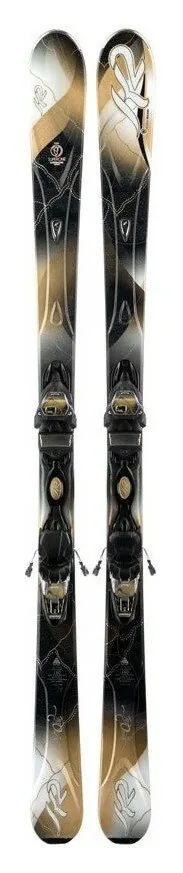 Лижі гірські комплект K2 Superone+MOD 10.0 ER3 139см Black/khaki (1020105.141.1+1021010.141.4) (146 см black, khaki)