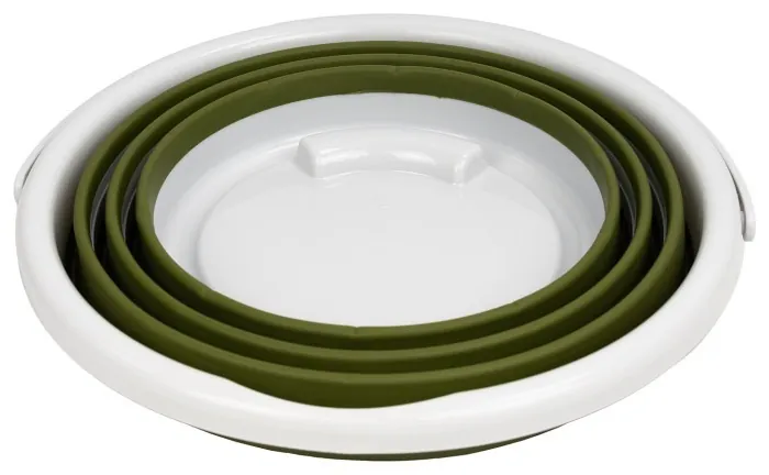 Ведро Tribe Water Bucket 10 л силиконовое T-FJ-0048, olive