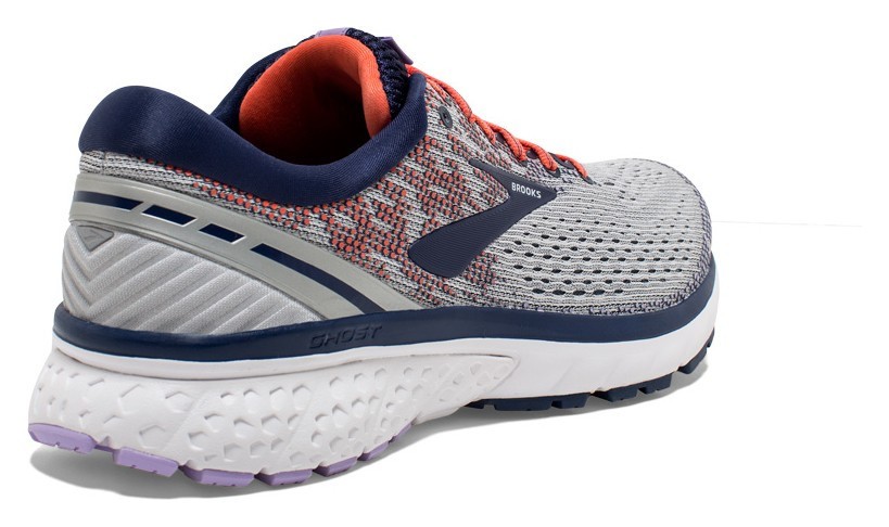 Кроссовки женские Brooks GHOST 11 W 36.5 (6.0US) Grey/blue/coral (1202771B005)