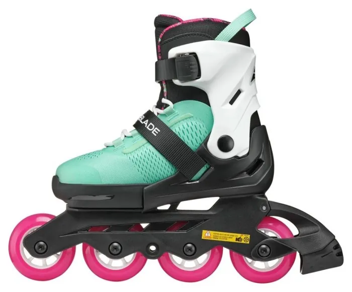 Ролики Rollerblade Microblade XT black-sea green (поганий тест)