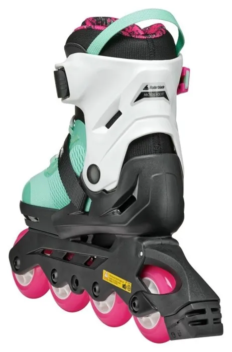 Ролики Rollerblade Microblade XT black-sea green (поганий тест)