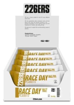 Батончик 226ERS Race Day Salty trail Energy арахіс 40г 30шт/уп 1200г