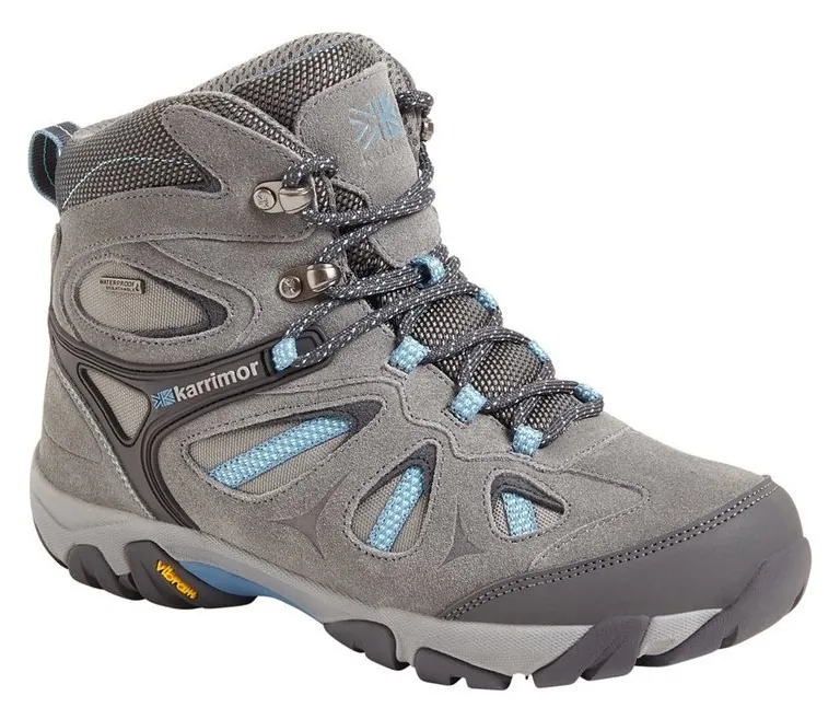Черевики трекінгові жіночі Karrimor DENVER 2 LADIES WEATHERTITE 2 W 37 (4.0UK) Charcoal/blue (K996-CCB) (7.0UK (41W) 255мм charcoal/blue)
