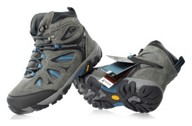 Ботинки трекинговые женские Karrimor DENVER 2 LADIES WEATHERTITE 2 W 37 (4.0UK) Charcoal/blue (K996-CCB)
