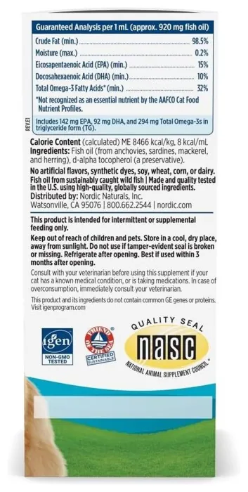 Omega-3 Cat - 60 ml