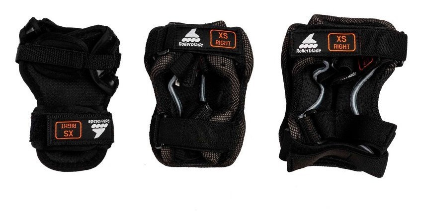 Захисний комплект Rollerblade SKATE GEAR JUNIOR 3 PACK XXS Black (069P0200), укр, укр