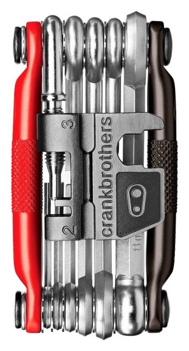 Мультитул для велосипеда Crankbrothers M17 Black/red (16193), укр, укр