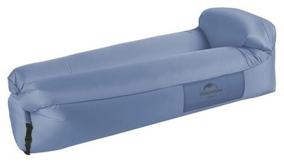 Ламзак з підголовником Naturehike NH20FCD06, блакитний