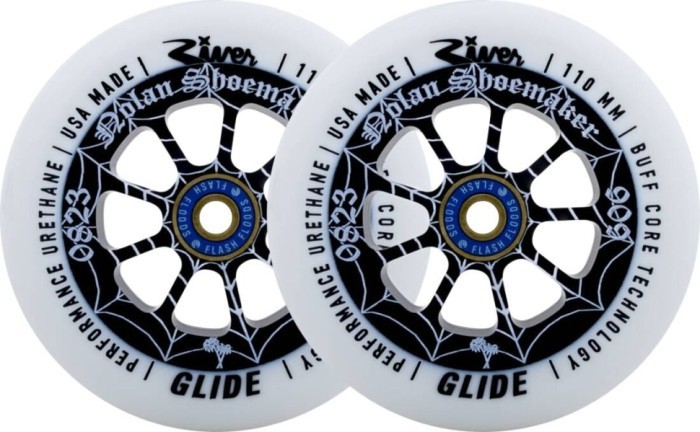 Колеса для трюкового самокату River Glide Nolan Shoemaker Pro Scooter 110mm, укр, укр