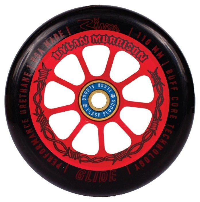 Колеса для трюкового самокату River Glide Nolan Shoemaker Pro Scooter 110mm, укр, укр