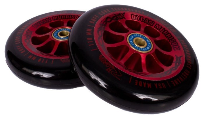 Колеса для трюкового самокату River Glide Nolan Shoemaker Pro Scooter 110mm, укр, укр