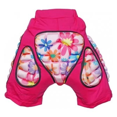 Шорты защитные Крэшпад для роликов Roller розовый