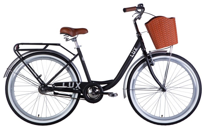 Велосипед ST 26" Dorozhnik LUX Velosteel рама-17" чорний зі сріблястим 2025