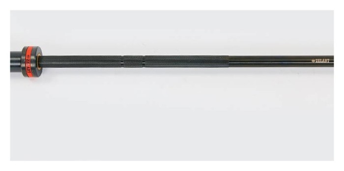 Гриф для штанги Олімпійський професійний для Кросфіту Zelart TA-7243 (l-2,20м, гр.d-28мм,20кг, навантаження до 680кг, 8 підшипник з латунною втулкою), укр, укр