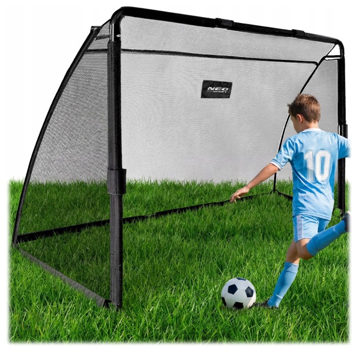 Ворота футбольные Neo-Sport NS-487 180 х 120 х 60 см, черные