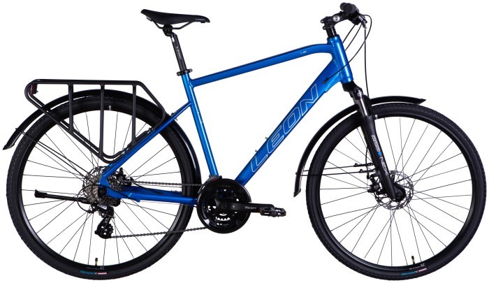 Велосипед AL 28" Leon TG 80 MAN DD CS рама-21" синий 2025
