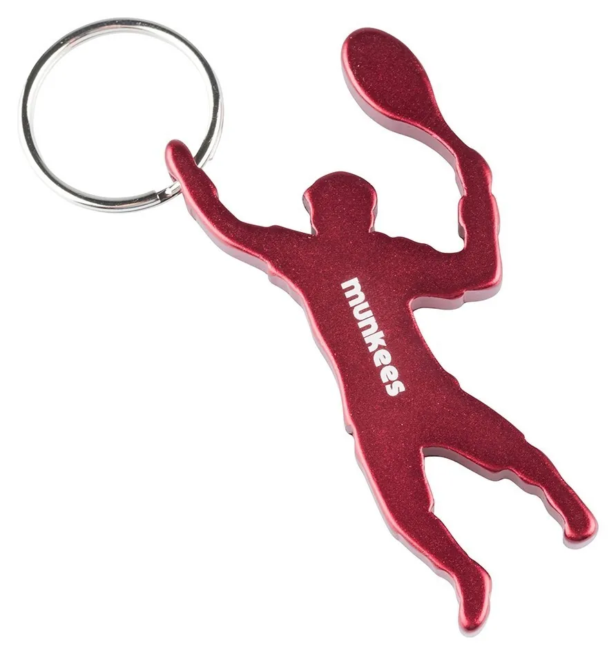 Munkees 3492 брелок-відкривальник Tennis Player red (3492-RD)