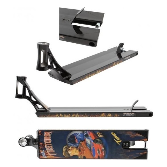 Дека AO Scooters Timo Stuermlin V2 5,8" x 21,5" - Black, укр, укр