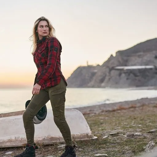Мотокуртка-сорочка SHIMA Renegade 2.0 LADY Red L