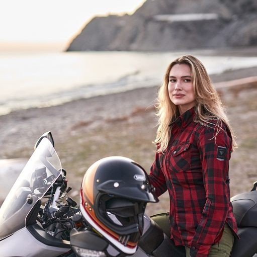 Мотокуртка-сорочка SHIMA Renegade 2.0 LADY Red L