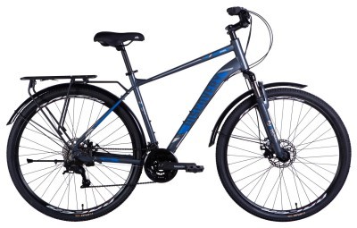 Велосипед AL 28" Discovery SYMBOL MAN DD CS рама-20" сіро-синій 2025