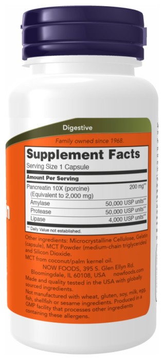 Pancreatin 2000 – 100 caps