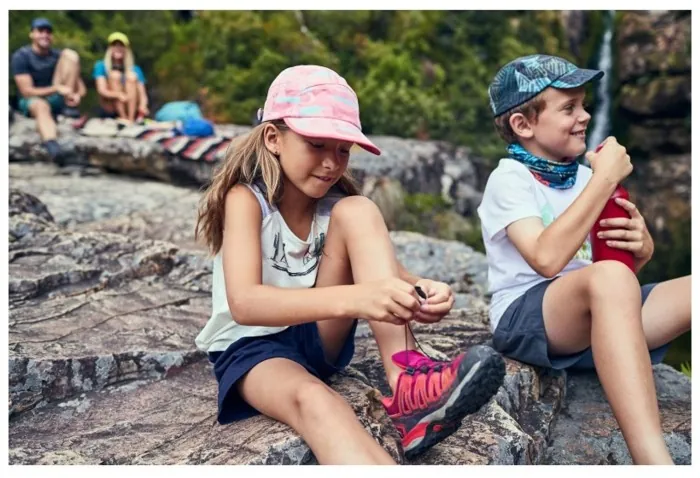 Кепка детская (8-12) Buff Kids 5 Panels Cap, Heavens Pink
