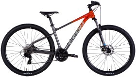 Велосипед AL 29" Leon TN 105 DD CS рама-17" оранжевый с серебристым 2025